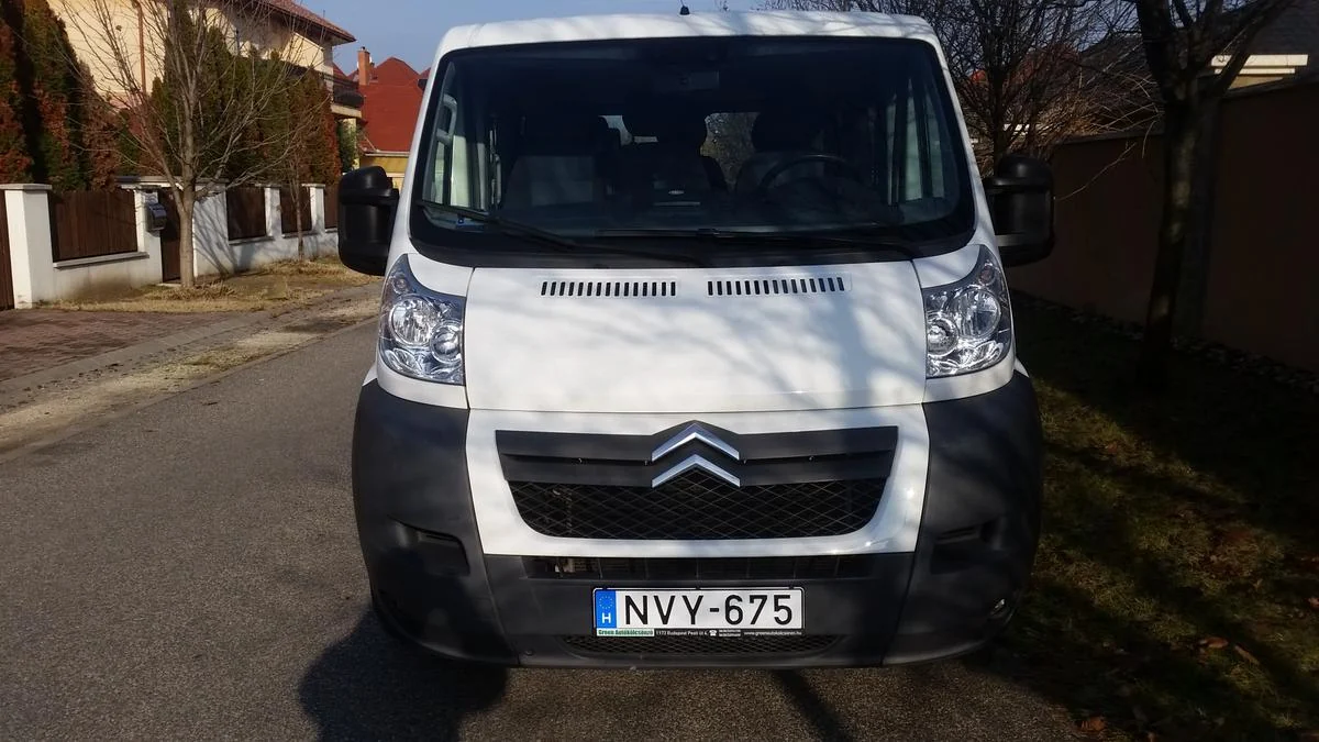 Citroen Jumper 3.0 NVY-675 - Green Autókölcsönző